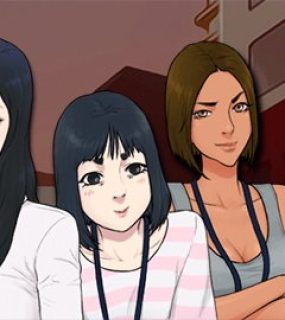 被女神围绕的男人